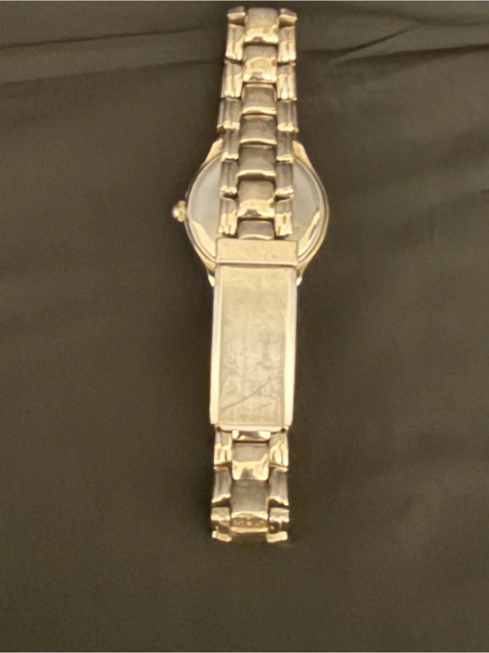 Armitron Women's Silver-Tone Bracelet Watch with Blue Dial